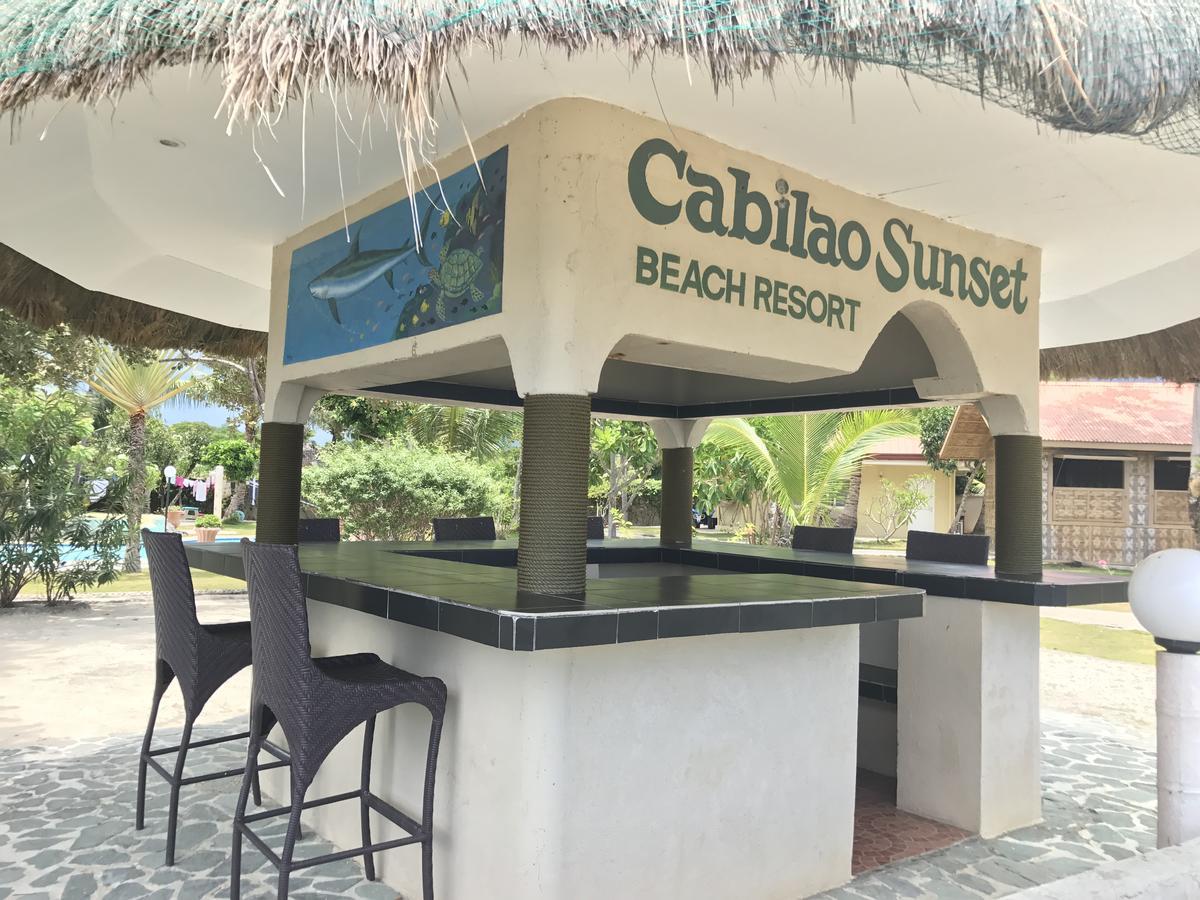 Cabilao Sunset Dive & Beach Resort Loon Exterior foto